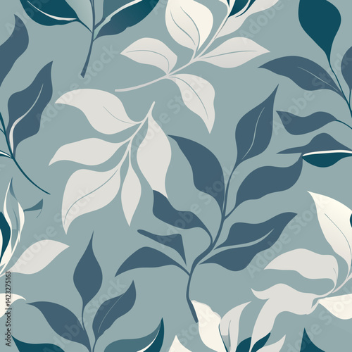soft Floral seamless pattern background