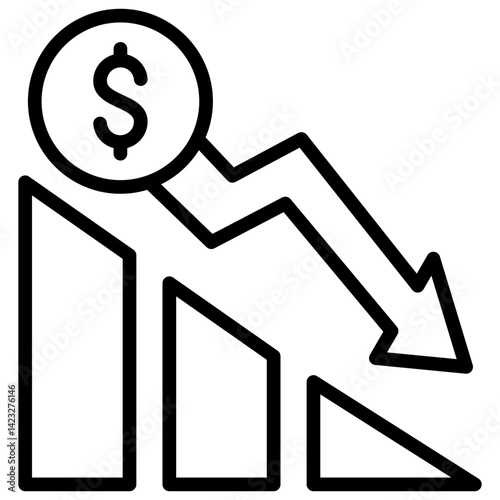 Deflation Icon