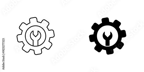 Project Development icon vector symbol collection on white background.