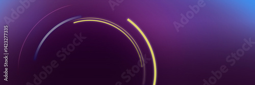 Bright, colorful line intersect and swirl across a dark background, creating a striking abstract design that evoke a sense of movement and energy.