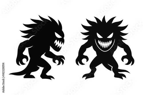 Monsters vector