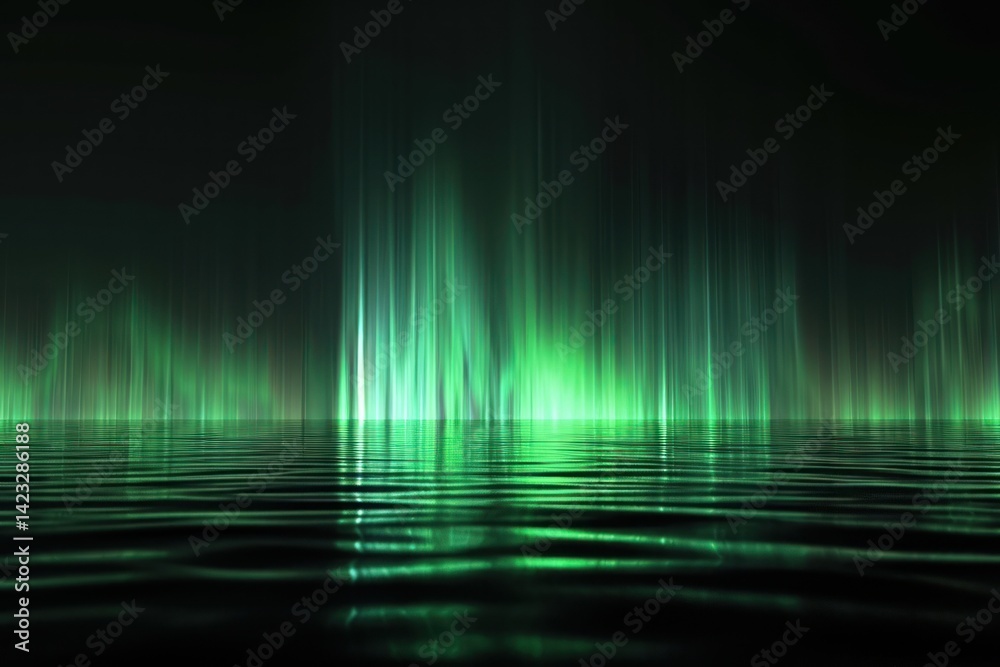 Effect green aurora sunlight reflections backgrounds abstract nature. Effect green aurora sunlight reflections backgrounds abstract nature.
