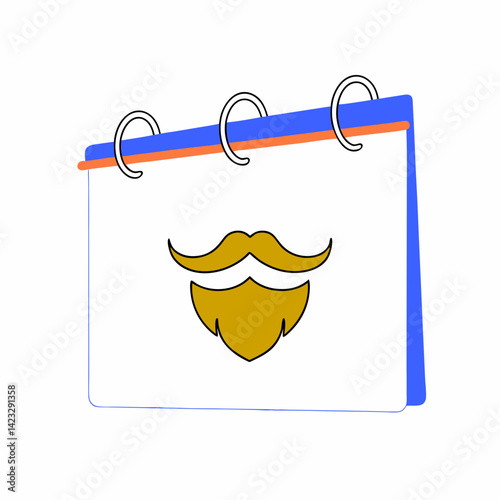 barbershop logo on white background. sign, symbol for barbershop