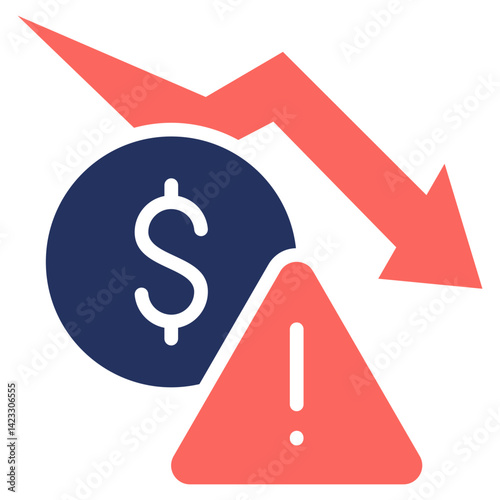 Financial Crisis Icon