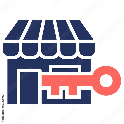 Market Entry Strategy Icon