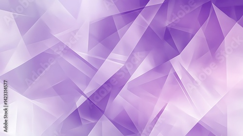 Abstract Purple Geometric Shapes Design Background