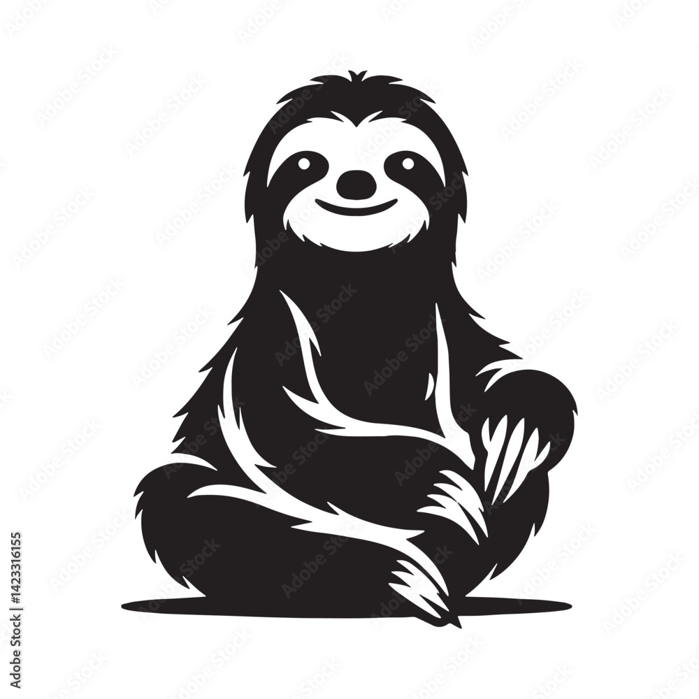 Contemporary sloth silhouette vector for modern branding needs – sloth silhouette – sloth vector – sloth illustration – silhouette of sloth – sloth icon
Contemporary sloth silhouette vector for modern branding needs – sloth silhouette – sloth vector – sloth illustration – silhouette of sloth – sloth icon