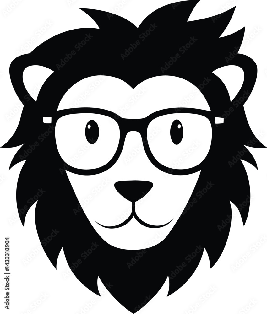 Obraz premium lion head mascot