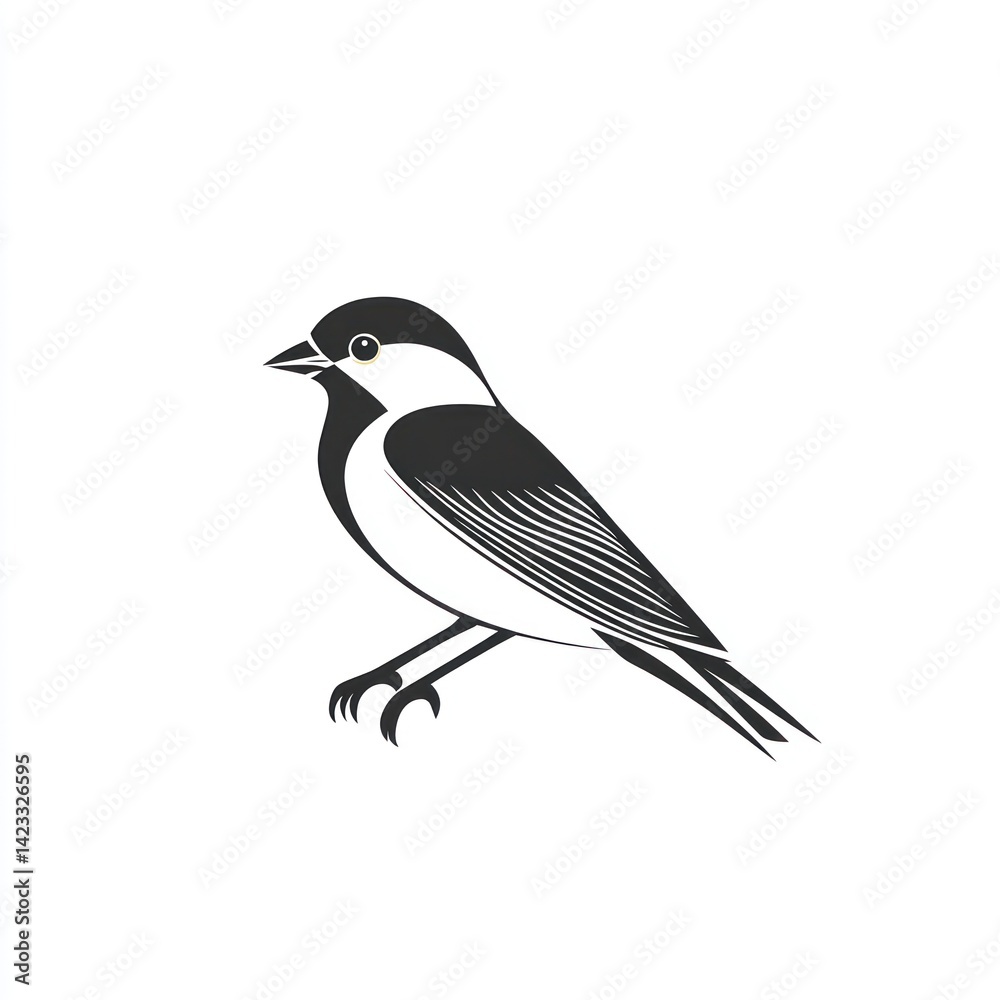 Bird Silhouette Logo Bird Silhouette Logo
