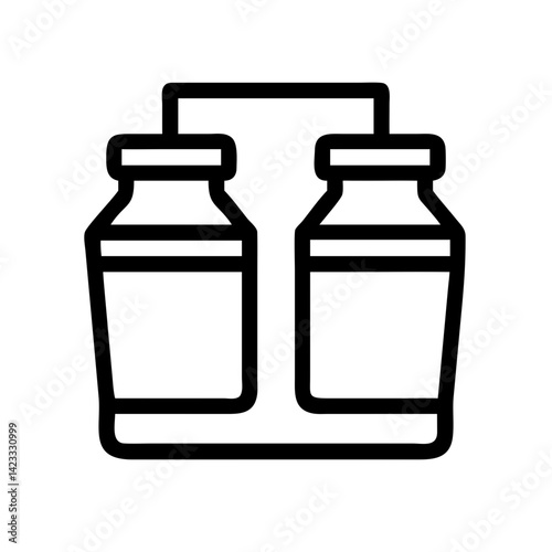 Dual Dispenser for Protein Powder Icon Design