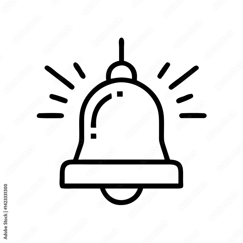 Emergency Evacuation Bell Icon Design Emergency Evacuation Bell Icon Design