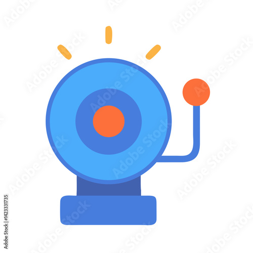 Emergency School Bell Icon Design