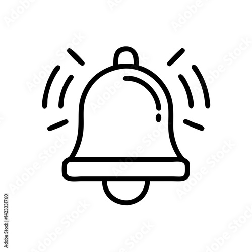 Emergency School Bell Icon Design