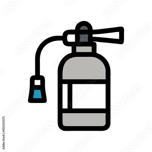 Fire Extinguisher Device Icon Design