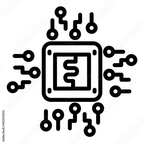 Semiconductor Icon