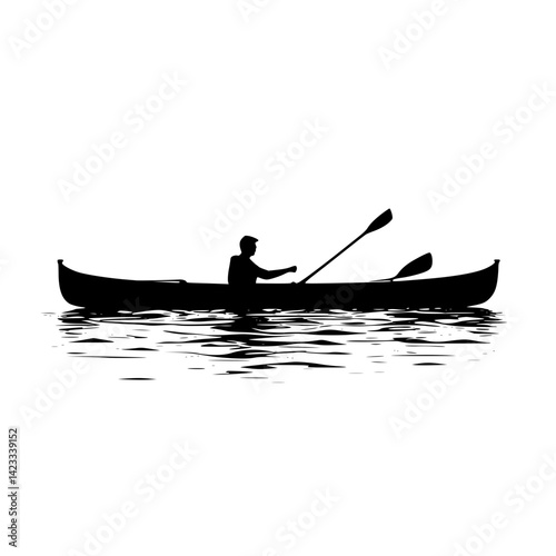 fishing boat silhouette