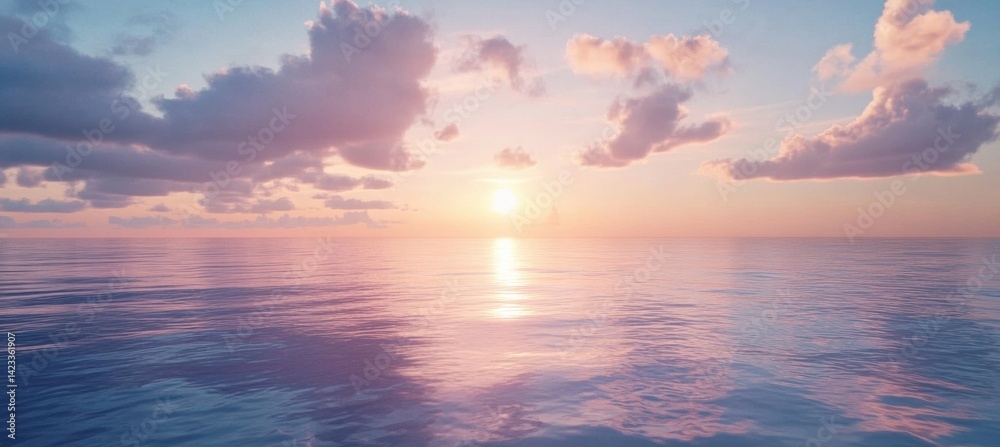 Obraz premium sunset over the sea