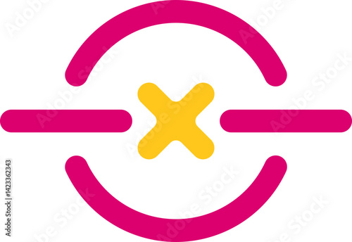 Cancel Connection Games Outline Icon