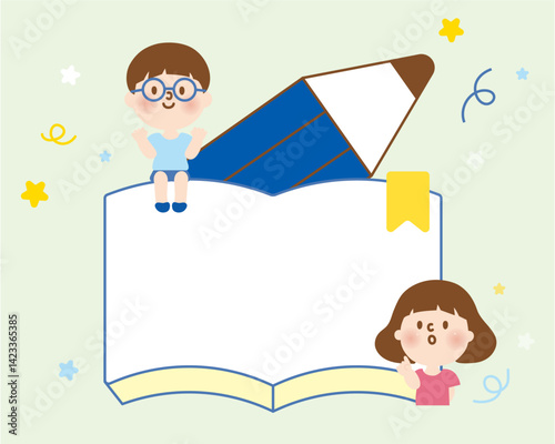 우리 아이 독서 습관 공부 습관 기록 책갈피