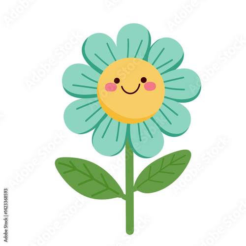 Blue flower 