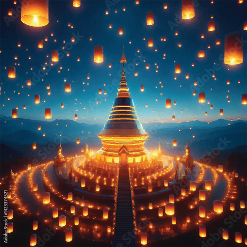 golden stupa