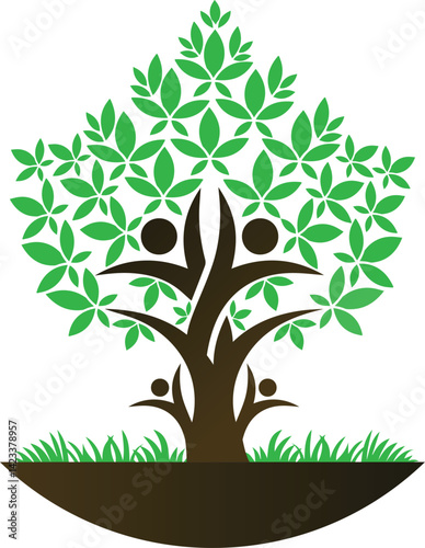 Flourishing Family Tree: Growth, Roots, and Connection

