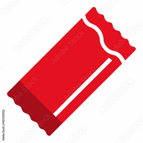 Gum Pack silhouette vector illustration