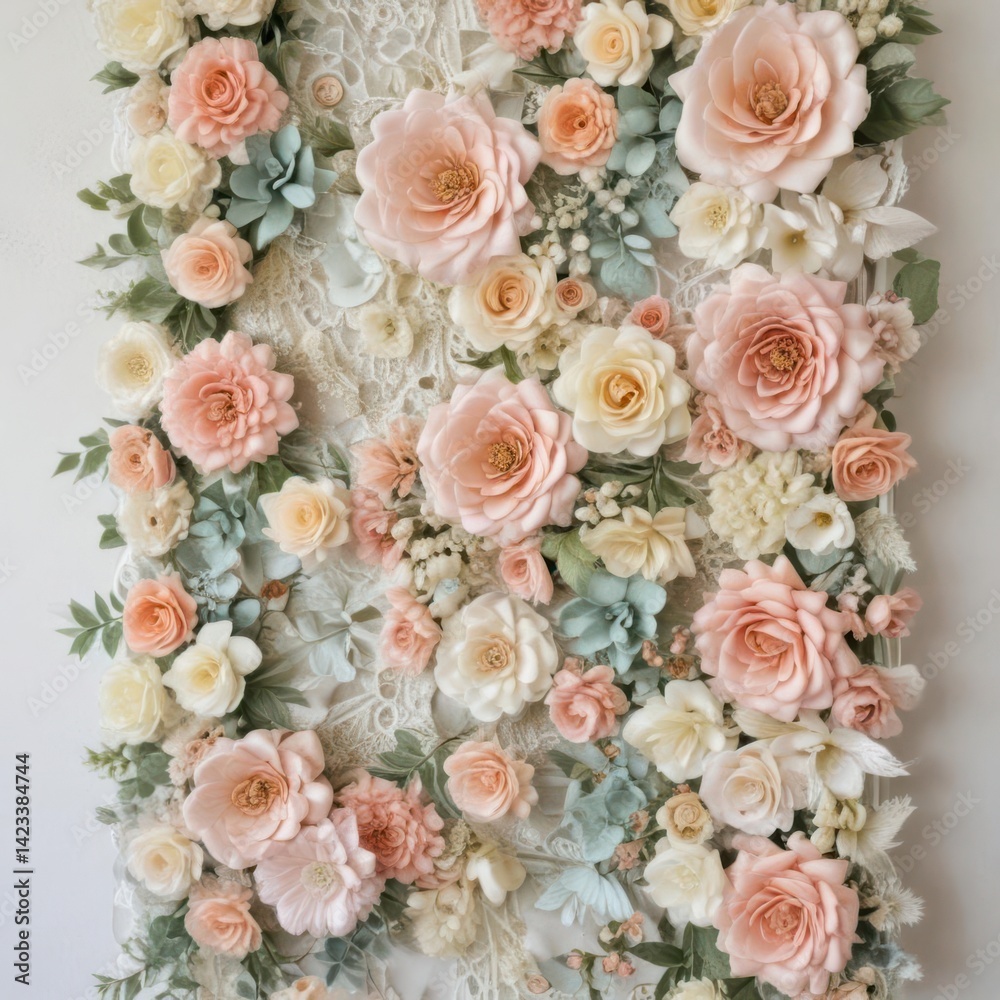 Floral Fantasy: A close-up shot of a vibrant floral arrangement featuring delicate blooms, creating a mesmerizing spectacle of color and texture. Floral Fantasy: A close-up shot of a vibrant floral arrangement featuring delicate blooms, creating a mesmerizing spectacle of color and texture.