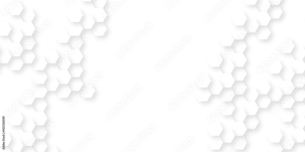 Background with hexagons . Abstract background with lines . white texture background . hexagon abstract background. Surface polygon pattern with glowing hexagon paper texture and futuristic business Background with hexagons . Abstract background with lines . white texture background . hexagon abstract background. Surface polygon pattern with glowing hexagon paper texture and futuristic business