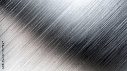 Creating a premium silver metal background with subtle brushed texture for graphic design projects