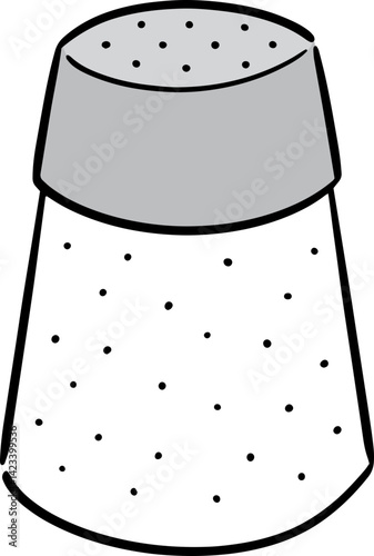 Illustration of sugar bottle
