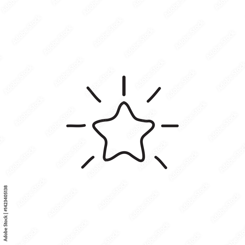vector illustration of Benefits elements in one line style vector illustration of Benefits elements in one line style