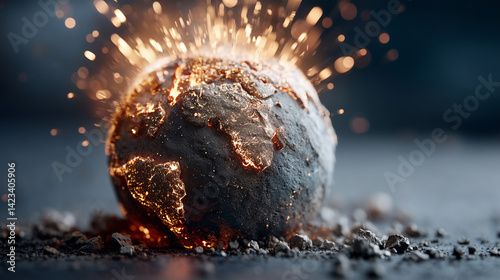 Burning Planet: A dramatic,...