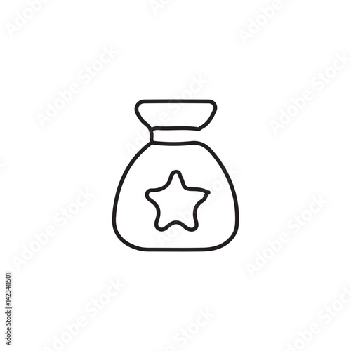 vector illustration of Benefits elements in one line style
