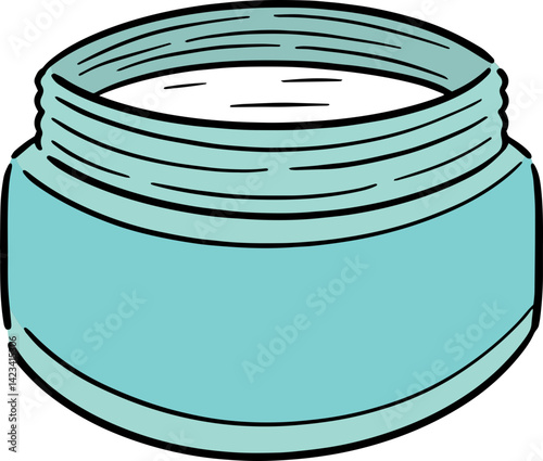 Illustration of topical cosmetic
