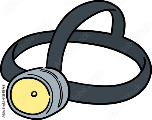 Illustration of headlamp
