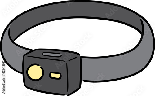 Illustration of headlamp
