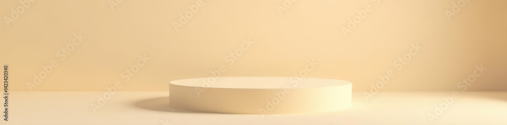 Elevated beige platform, subtle shadows, clean background, modern product showcase, background, elevated, showcase Elevated beige platform, subtle shadows, clean background, modern product showcase, background, elevated, showcase