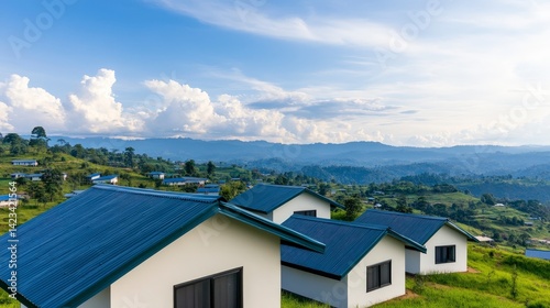Wallpaper Mural Affordable Rural Housing in a Scenic Community Setting with Vast Open Landscapes Torontodigital.ca