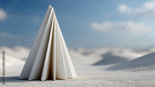 Paper Christmas Tree in a W...