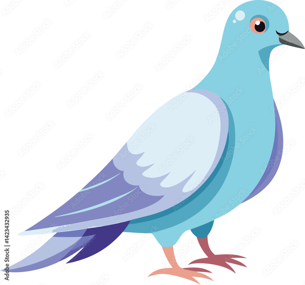 Obraz premium dove bird line art vector icon 