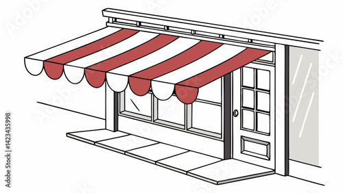 commercial canopy awning for store  tent with whit.eps