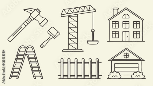 construction web icons set in thin line design  pa (1).eps