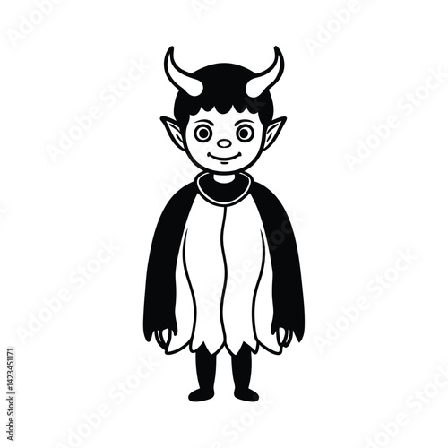 a demon masquerading as a human child