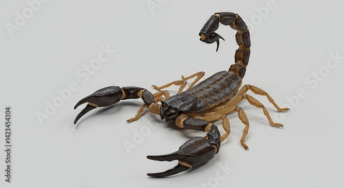 Close up detailed scorpion image high resolution wildlife photography nature stock photo