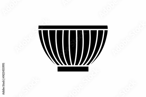 Tea cup icon silhouette vector illustration
