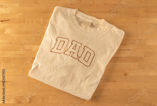 Personalized Dad Sweatshirt with Dad written on the front, Personalized Dad Sweatshirt, Minimalist Dad Sweater, Christmas Gift for Dad, Gift for Men