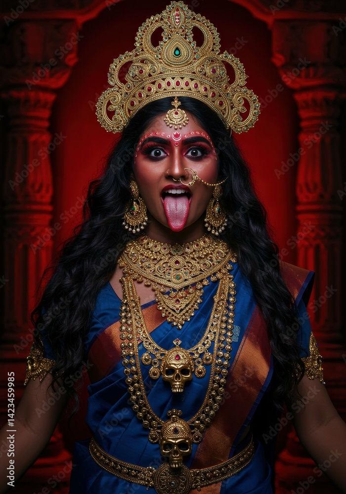 Obraz premium Goddess Kali Maa 