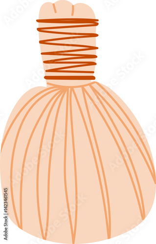 herbal ball spa or bath essentials. Spa or bath essentials.