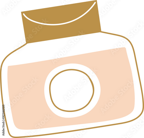 Skincare products and self care routine essentials cleansing balm